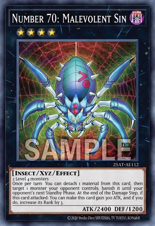 25AT-AE112 Number 70: Malevolent Sin