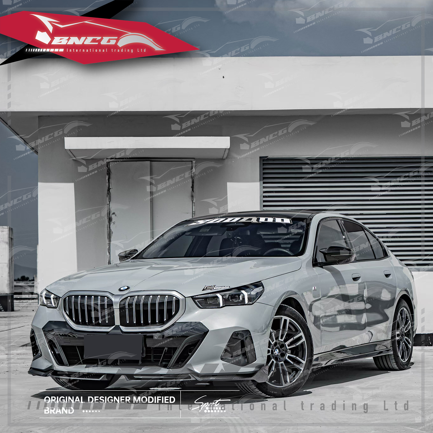 寶馬 BMW G60 G68 i5 5eries 乾碳纖維 外觀件 空力套件 SQ款 前下巴 後下巴 側裙 後照鏡殼 尾翼