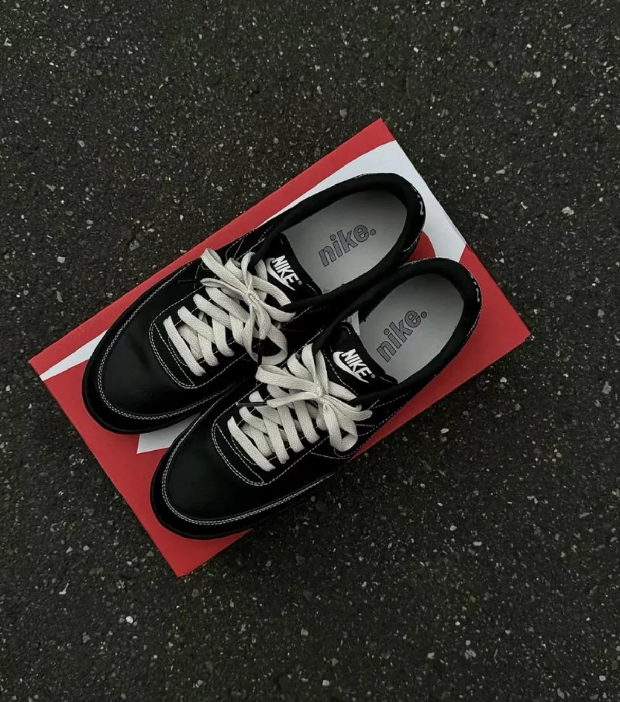 NIKE KILLSHOT 2 "BLACK PHANTOM" 平替版黑倒勾 縫線