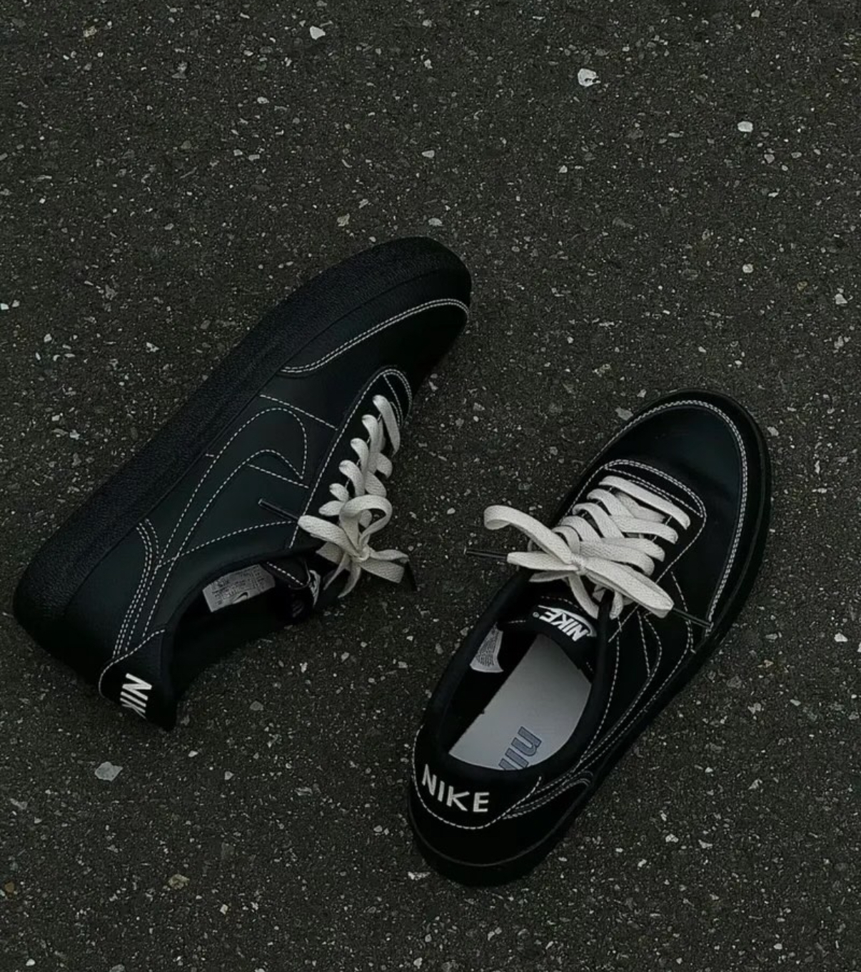 NIKE KILLSHOT 2 "BLACK PHANTOM" 平替版黑倒勾 縫線