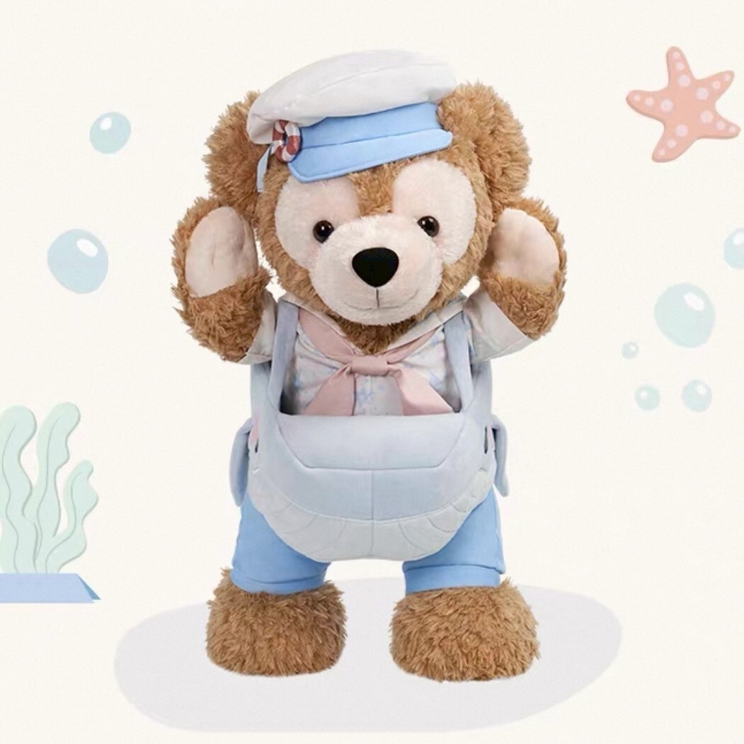 2025 夏日派對 達菲 Duffy 與好友們 達菲 Duffy M號 娃娃 玩偶 -上海迪士尼樂園