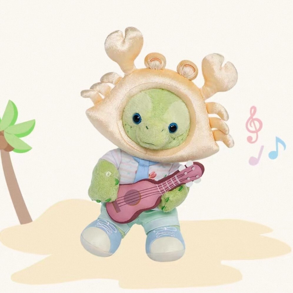 2025 夏日派對 達菲 Duffy 與好友們 奧樂米拉 海龜 OluMel SS號 娃娃 玩偶 -上海迪士尼樂園