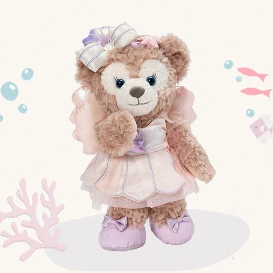 2025 夏日派對 達菲 Duffy 與好友們 雪莉玫 ShellieMay SS號 娃娃 玩偶 -上海迪士尼樂園