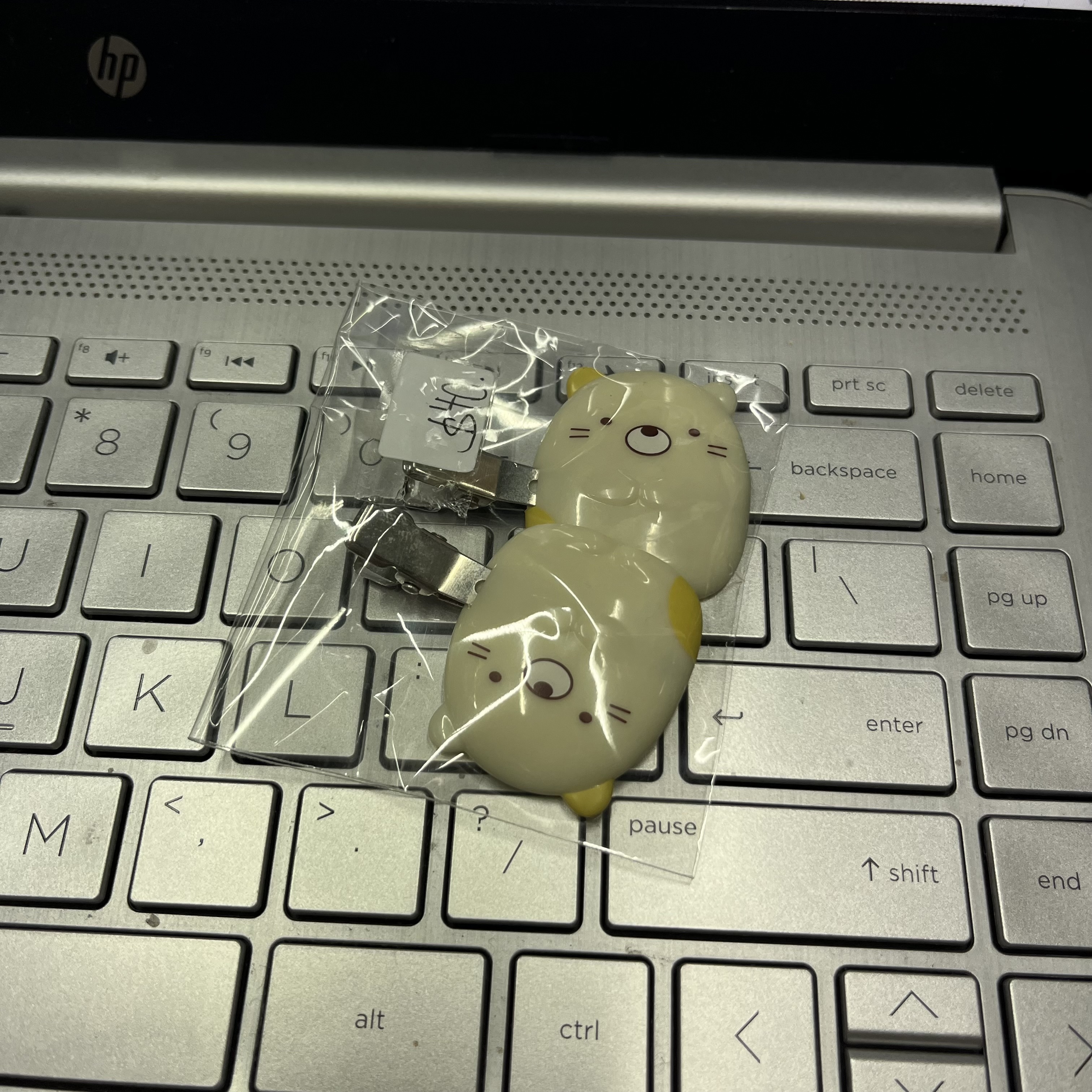 角落生物 貓 髮夾#264