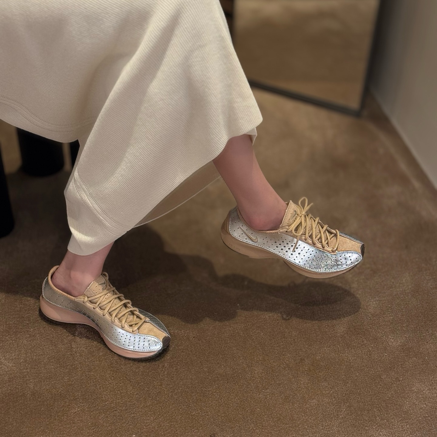 Nike Air Superfly 泰迪熊銀 液態銀 棕色 輕量化 復古鞋 IB5824-200