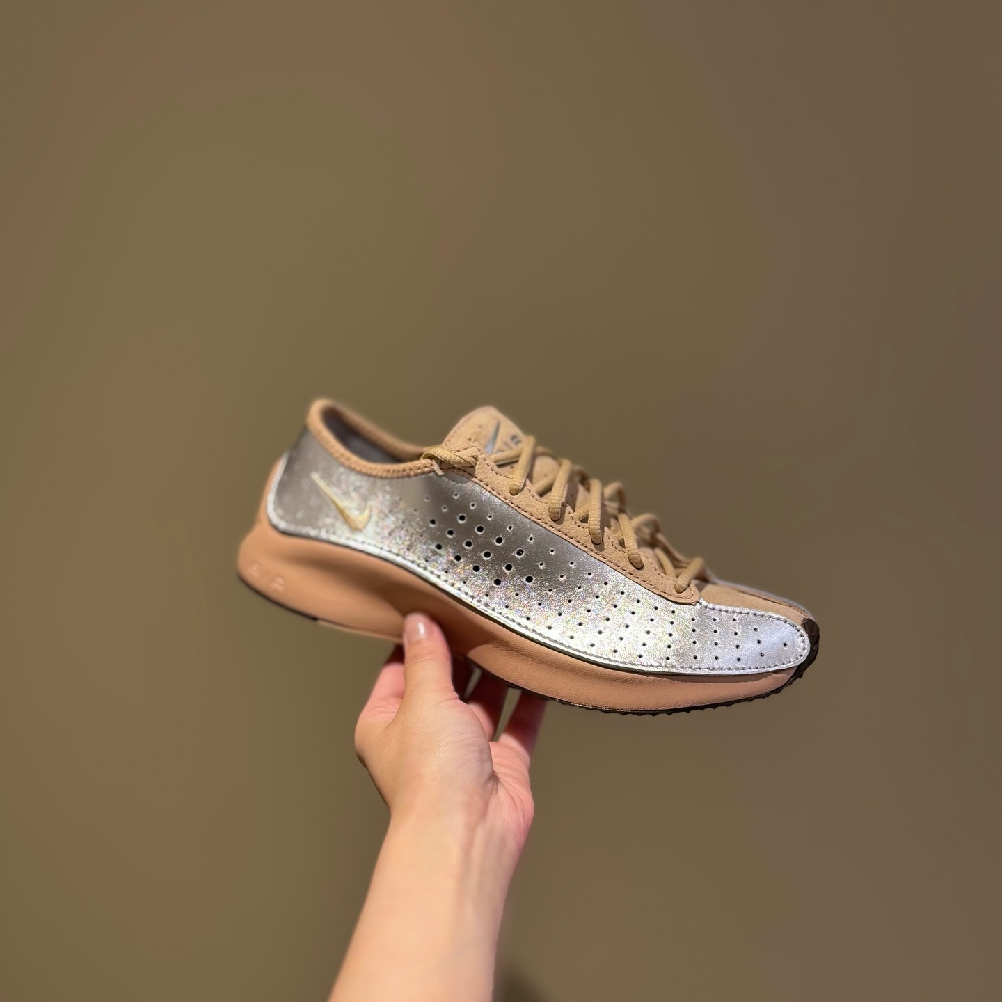 Nike Air Superfly 泰迪熊銀 液態銀 棕色 輕量化 復古鞋 IB5824-200