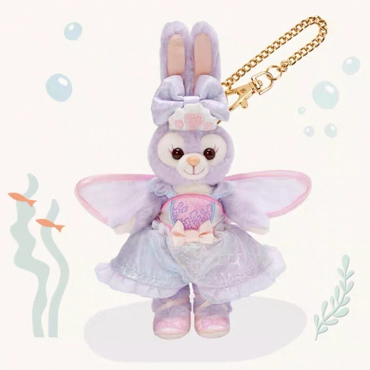 2025 夏日派對 達菲 Duffy 與好友們 史黛拉露 星黛露 StellaLou 鑰匙圈 吊飾 -上海迪士尼樂園