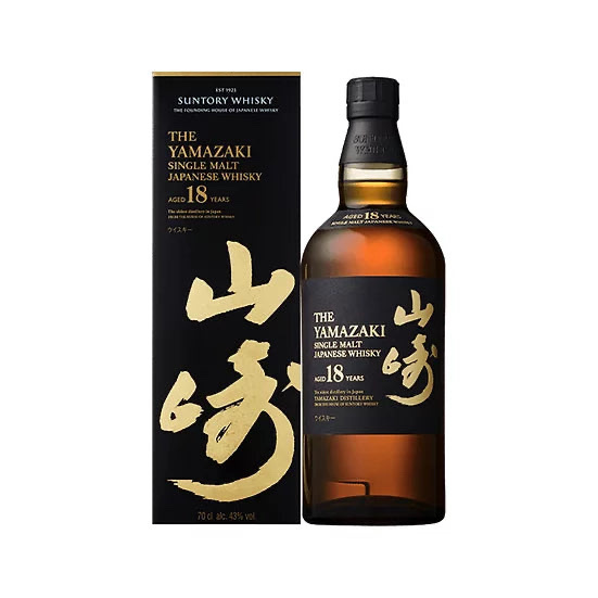 山崎18年單一麥芽威士忌 Yamazaki 18 year old Single Malt Whisky 700ml
