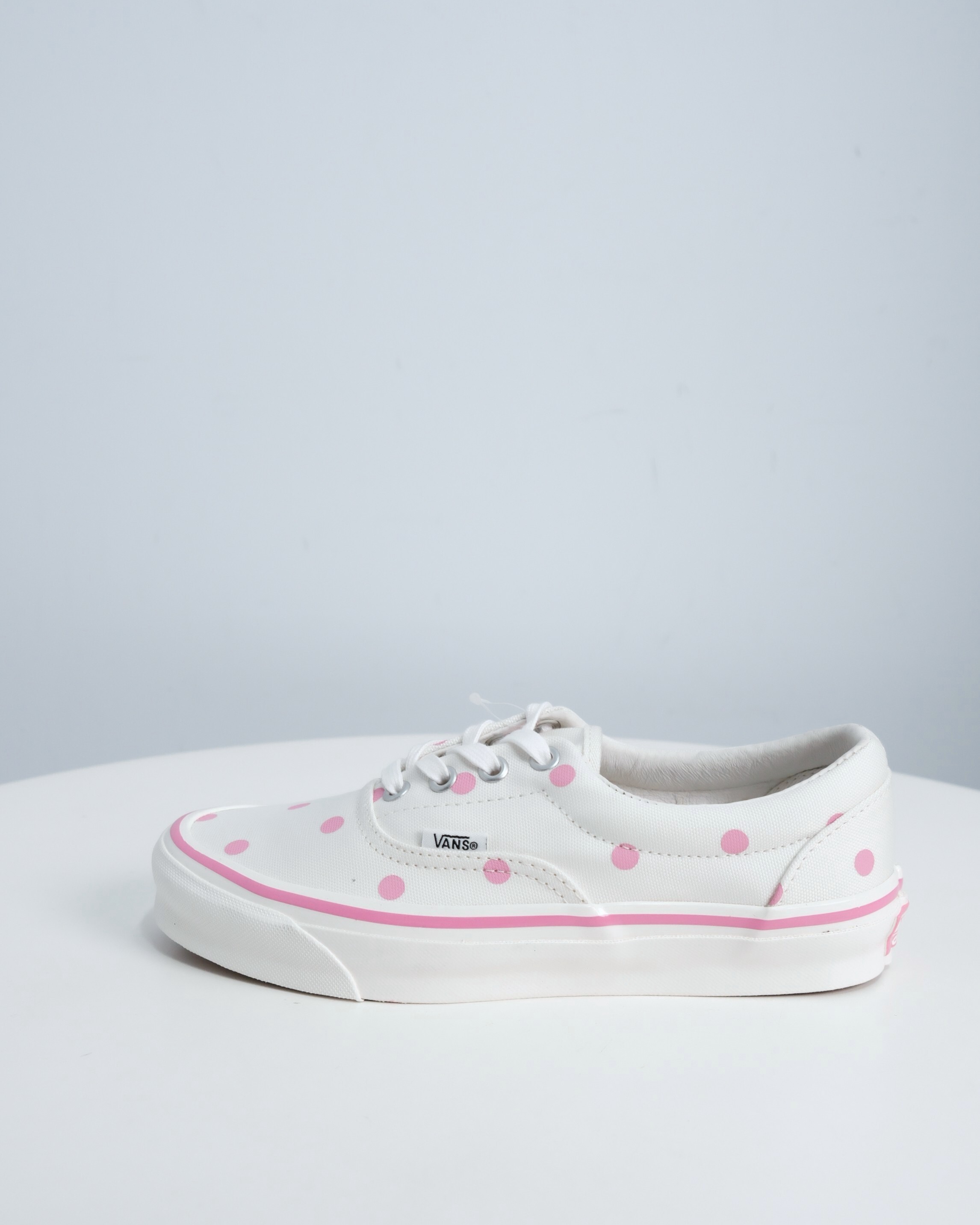 2021SS VANS COMME des GARCONS Girl Vault OG Era LX White Pink 白粉 點點 超限量 CDG 聯名 鞋子 休閒鞋 女鞋 現貨 VN0A4BVA2ZU