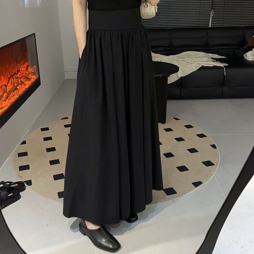 1104-SFS02-Summer Fashion Sale-百搭顯瘦半身裙子(M-XL) (A03 黑色)