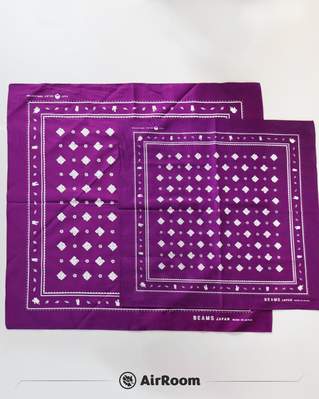 2025SS BEAMS JAPAN 京都 限定 超限量 背後 藝妓 方巾 手帕 毛巾 頭巾 現貨 56470172877 / 56470176877