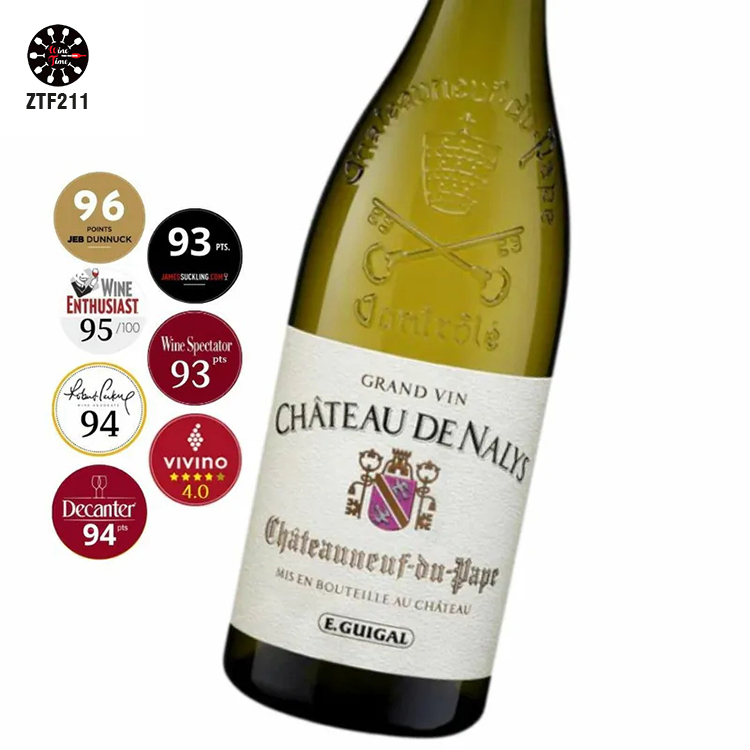 Chateau De Nalys Grand Vin Chateauneuf du pape Blanc 2019