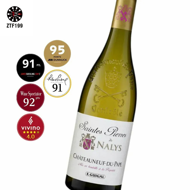 Saintes Pierres de Nalys Chateauneuf du pape Blanc 2019