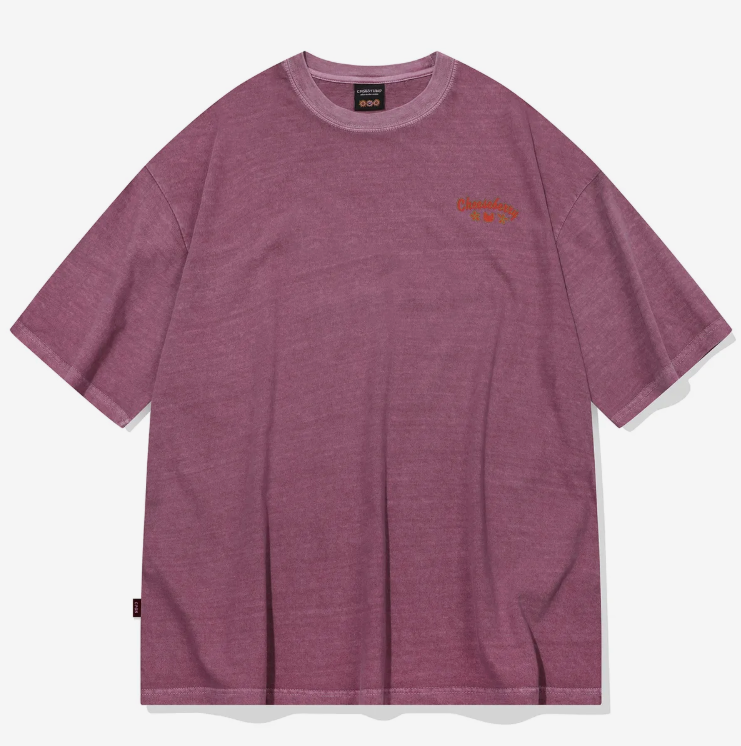 CPGN STUDIO / Cheese Berry Pigment Short T-Shirt / Dusty Pink   JUL25