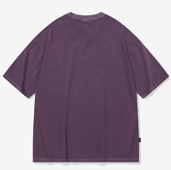 CPGN STUDIO / Cat laundry short T-shirt / Gray Purple   JUL25