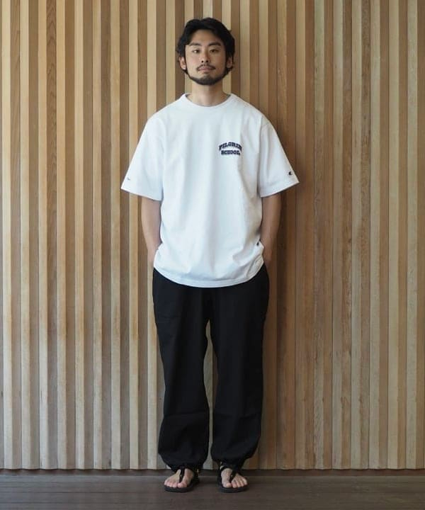 日本 Pilgrim Surf+Supply × Champion “Pilgrim School” 短袖