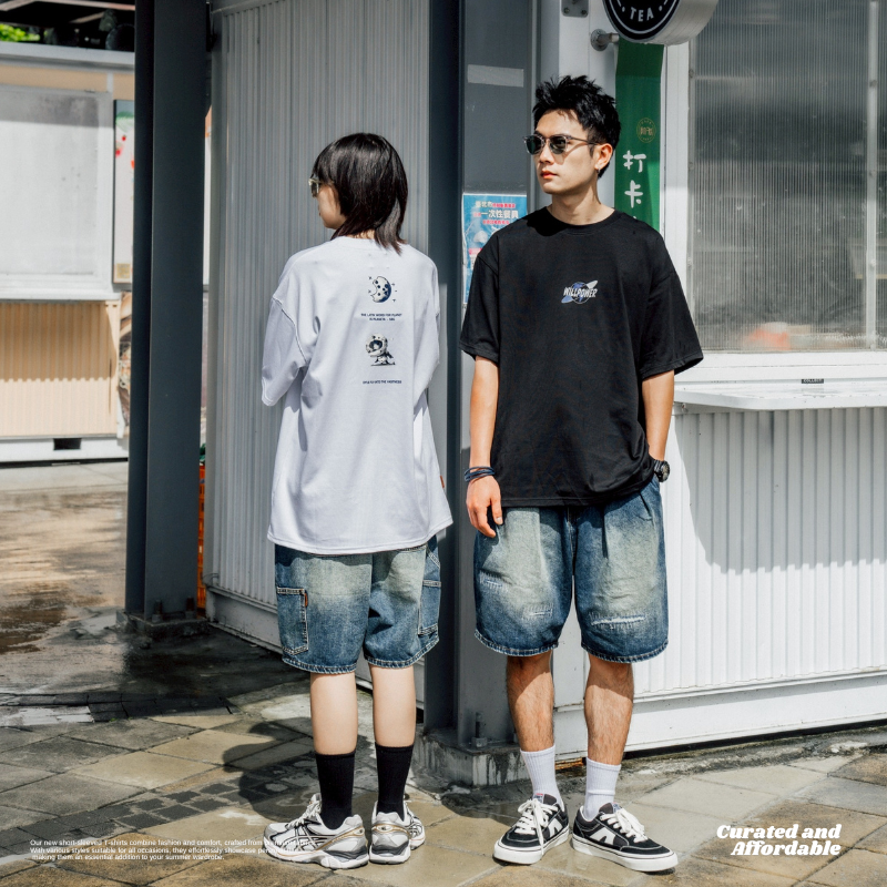 宇宙未來機器人吸濕排汗涼感短TEE