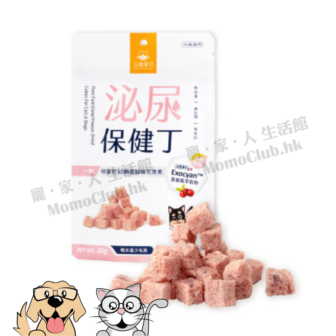 汪喵星球 - 機能保健丁 (泌尿保健丁) 20g [貓犬用]