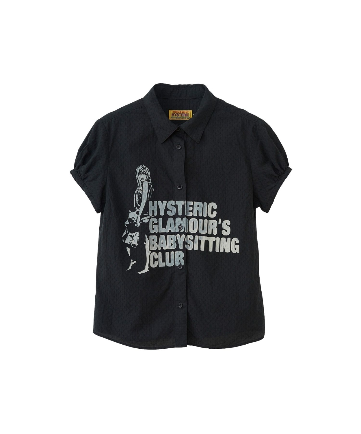 HYSTERIC GLAMOUR   - BABYSITTING CLUB Compact Shirt