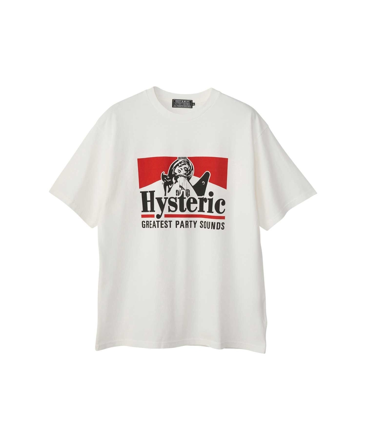HYSTERIC GLAMOUR  - GREATEST PARTY SOUNDS T-shirt