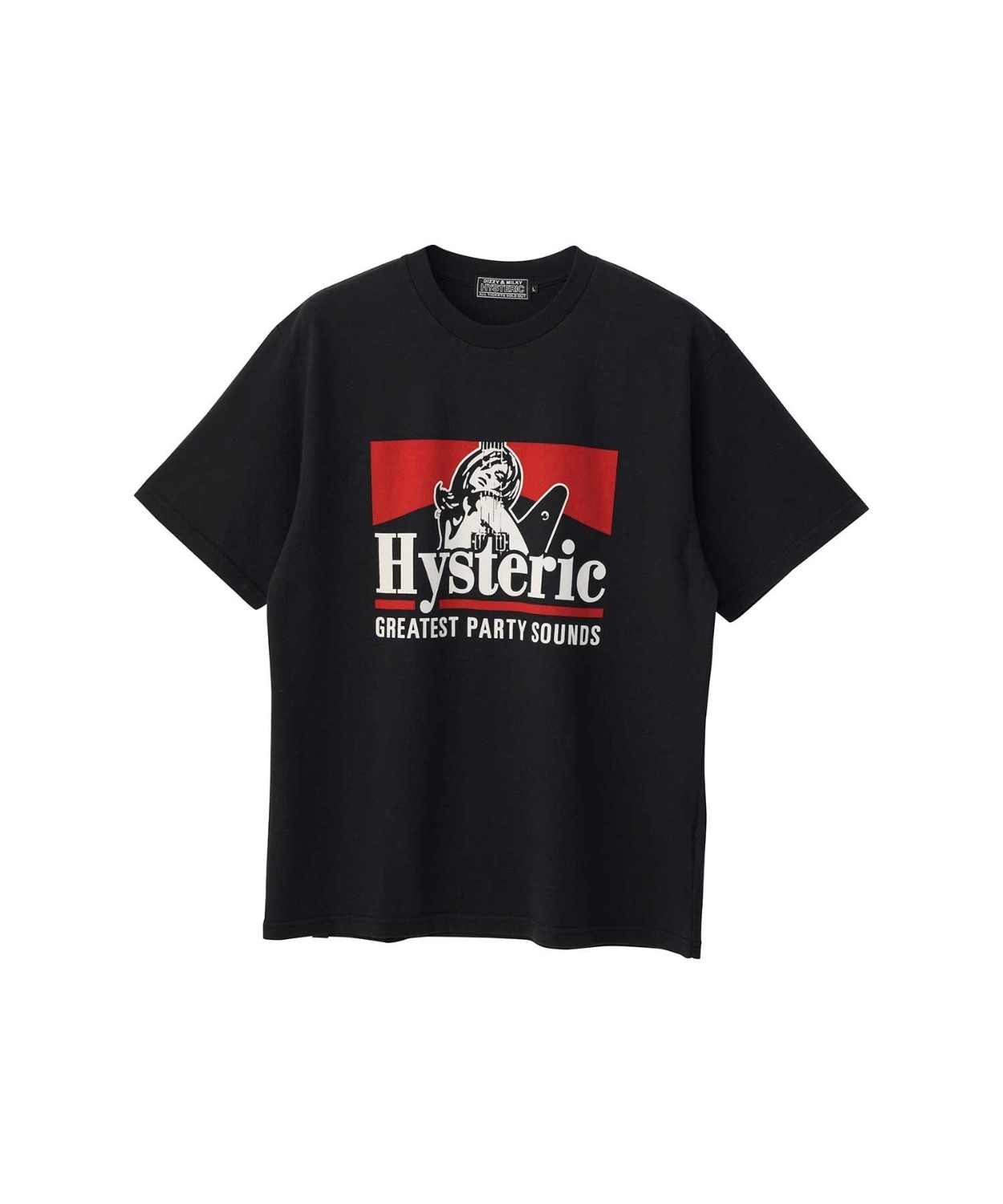 HYSTERIC GLAMOUR  - GREATEST PARTY SOUNDS T-shirt