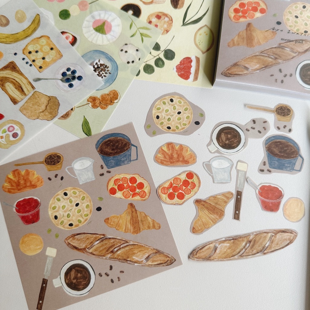 美味甜點與麵包 100枚便條本 memo｜日本EL COMMUN