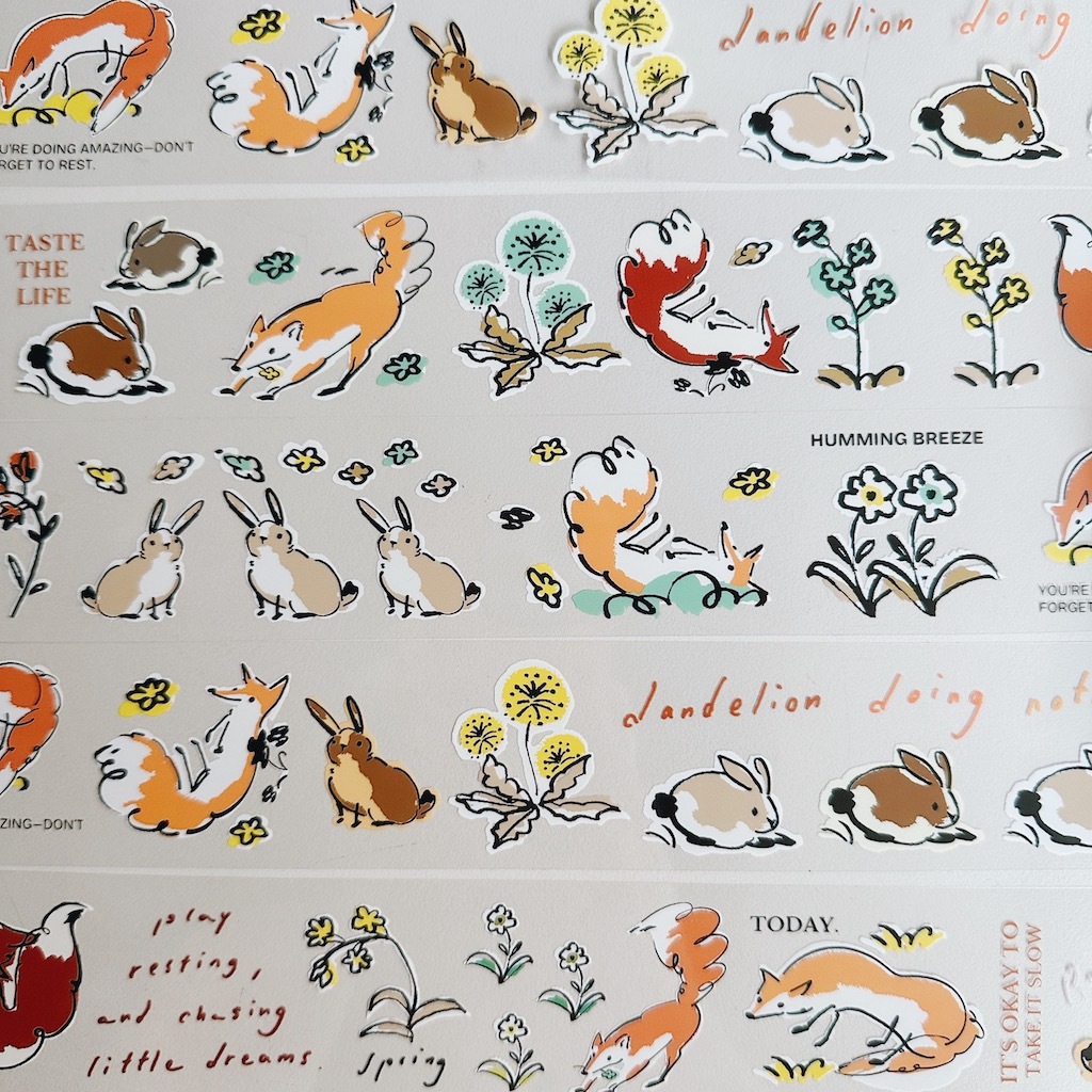 慵懶微風 PET膠帶｜什物 A KIND OF CAFE