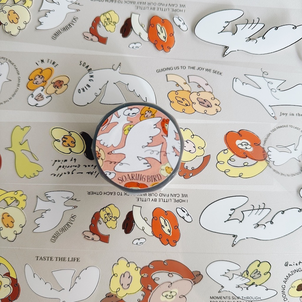 卷卷花鳥 PET膠帶｜什物 A KIND OF CAFE