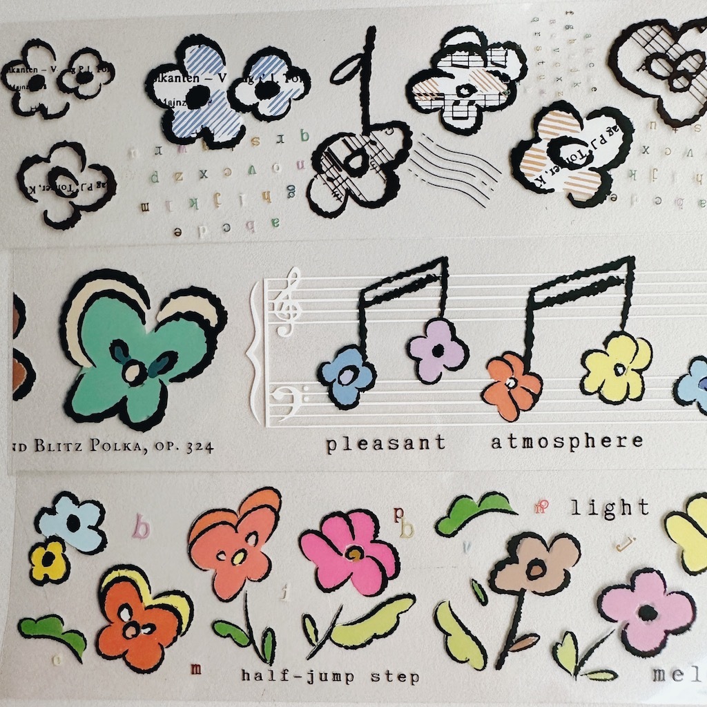 2025新版 三色堇之歌 PET膠帶｜什物 A KIND OF CAFE