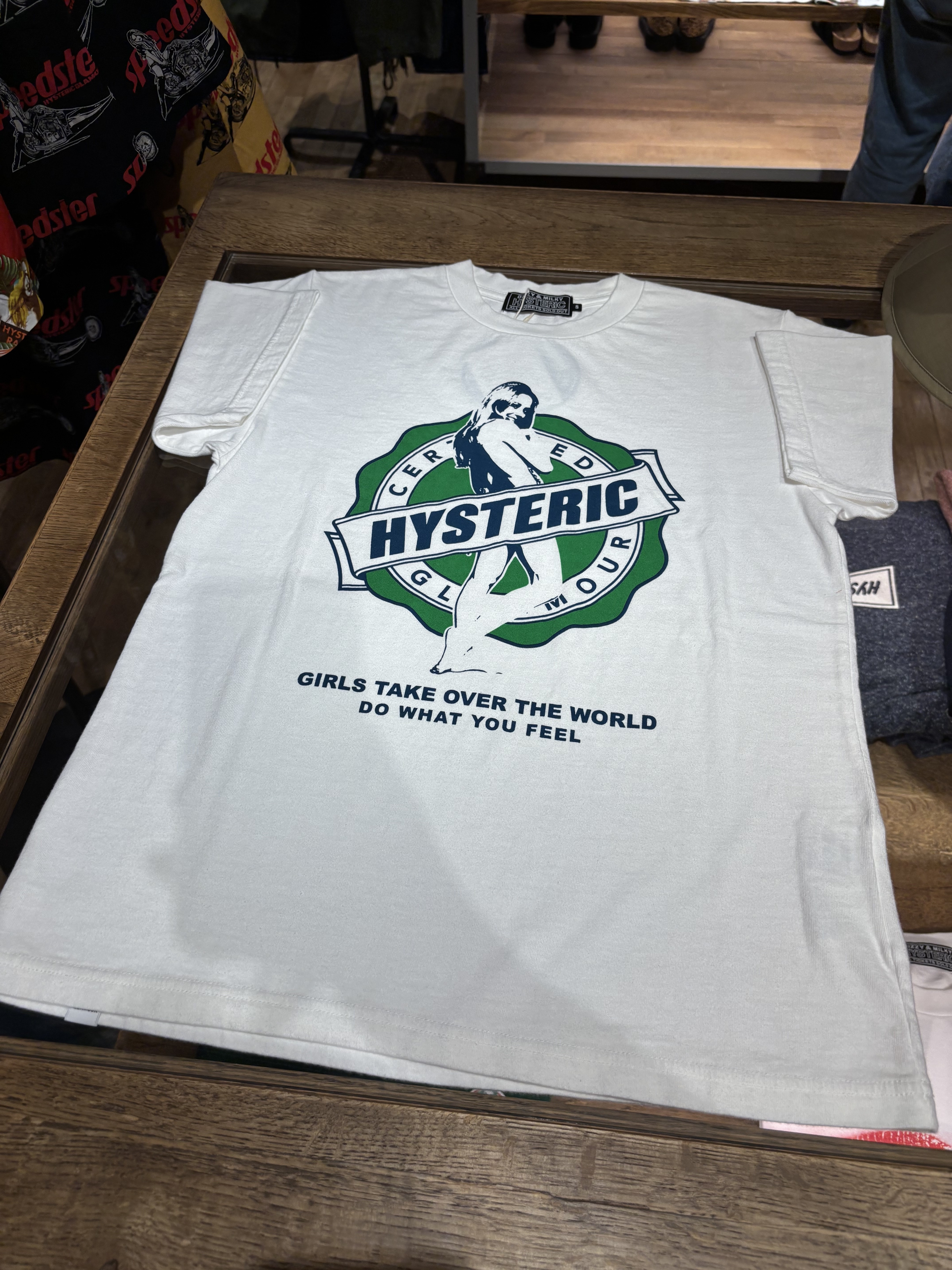 HYSTERIC GLAMOUR  - GIRLS TAKE OVER T-shirt