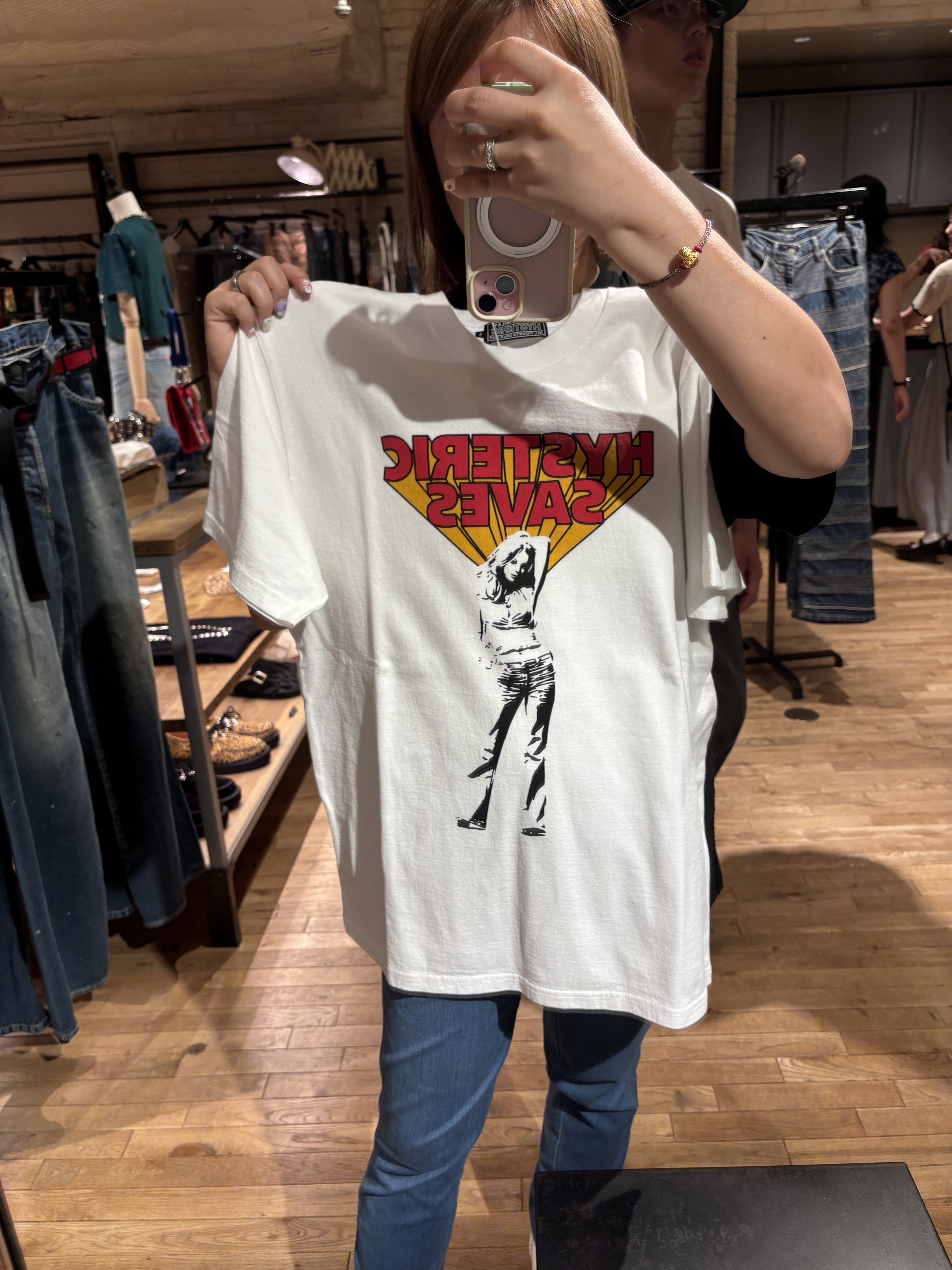 HYSTERIC GLAMOUR  - HYSTERIC SAVES T-shirt