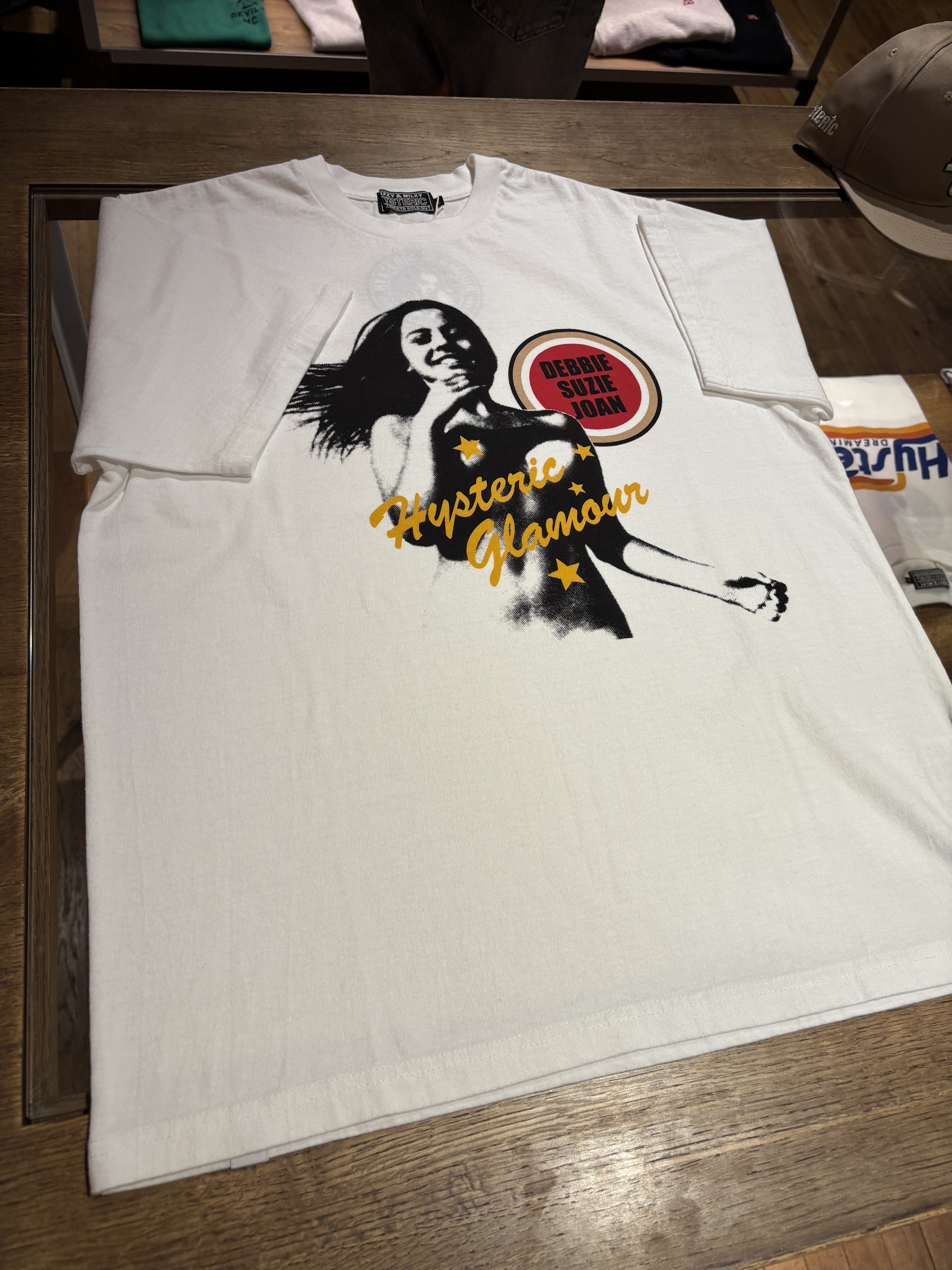 HYSTERIC GLAMOUR  - RUNNIN' AWAY T-shirt