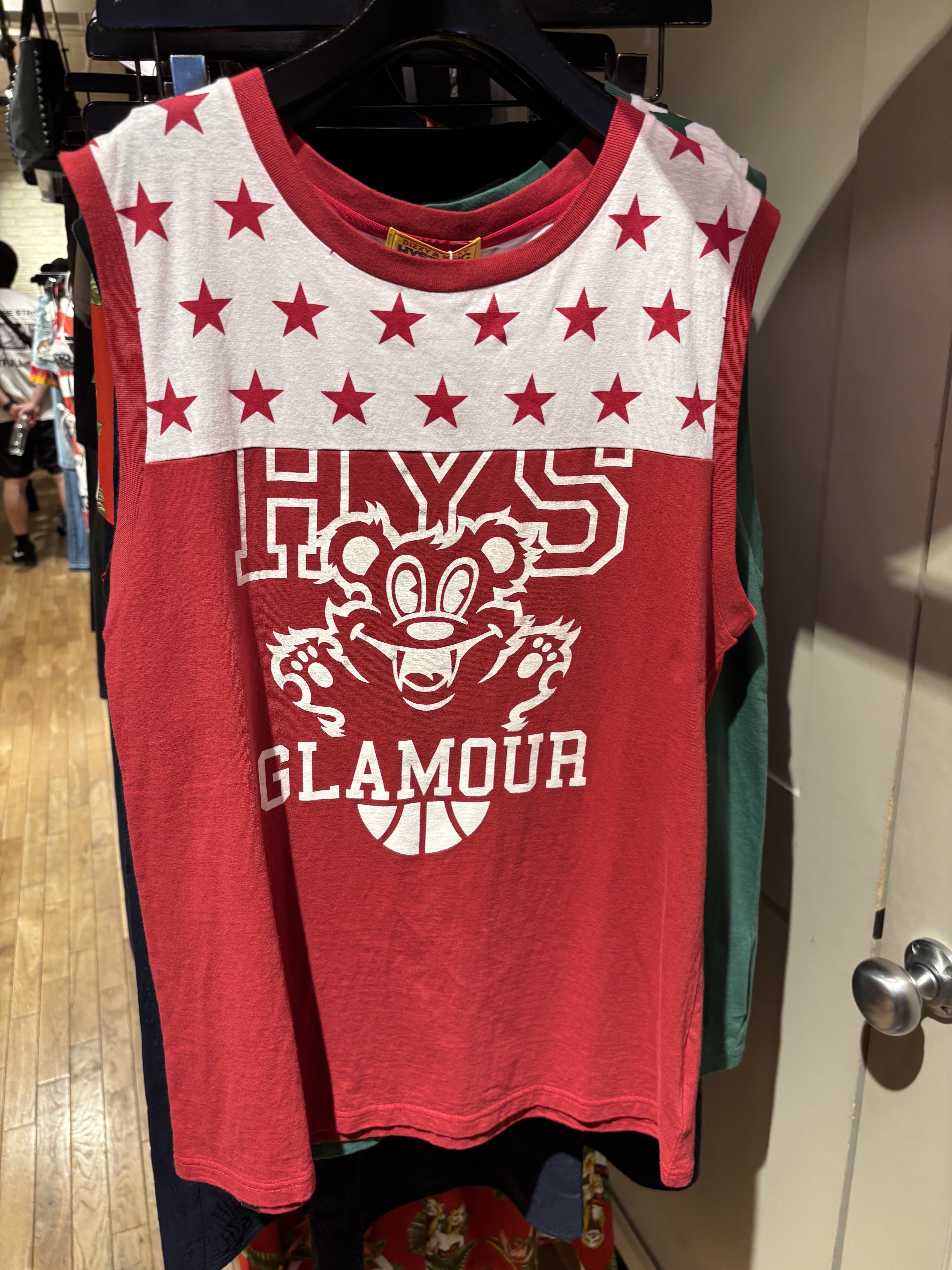 HYSTERIC GLAMOUR   -  FIRE BEAR COLLEGE Sleeveless