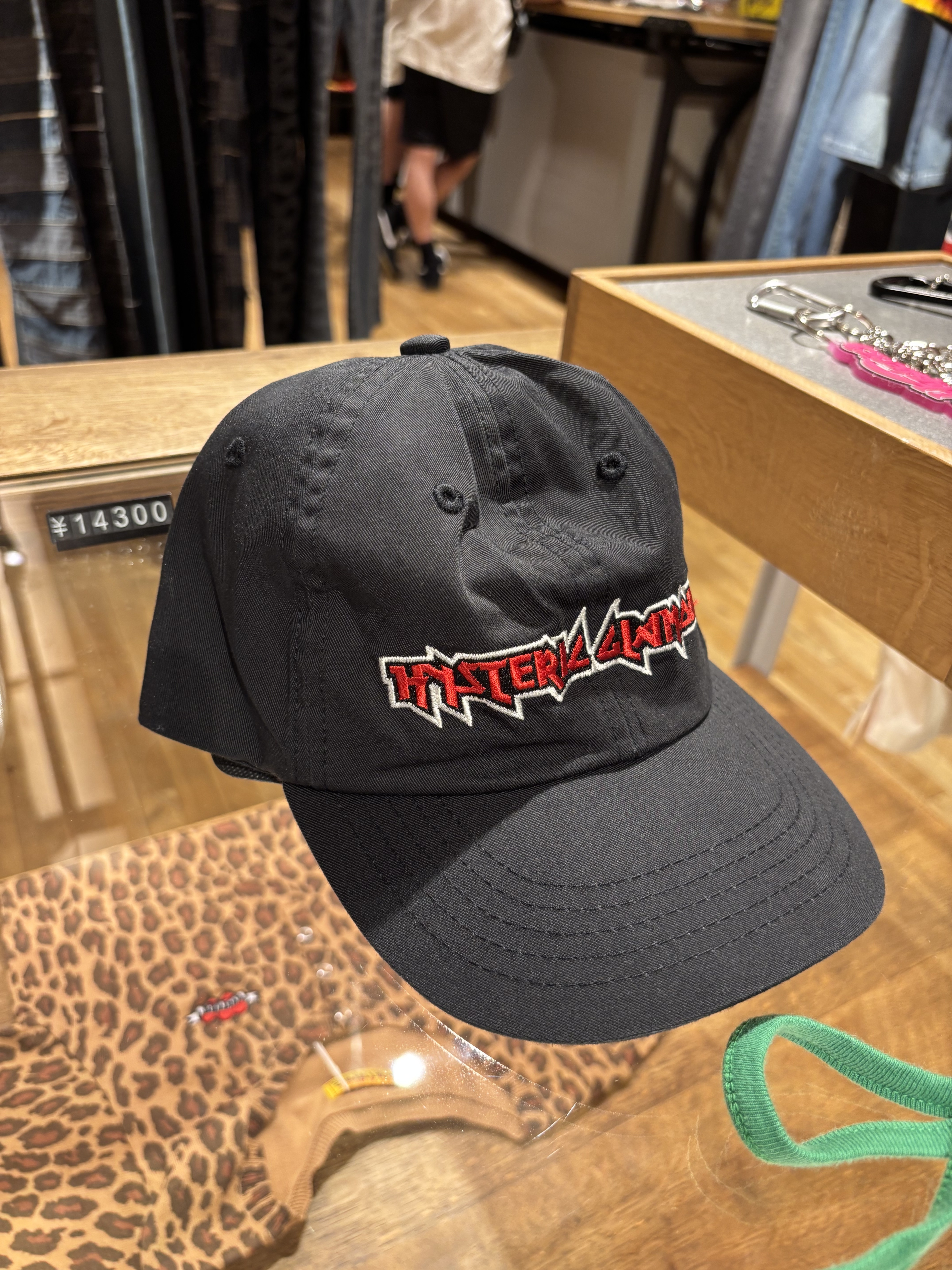 HYSTERIC GLAMOUR   - MAIDEN LOGO EMBROIDERED CAP