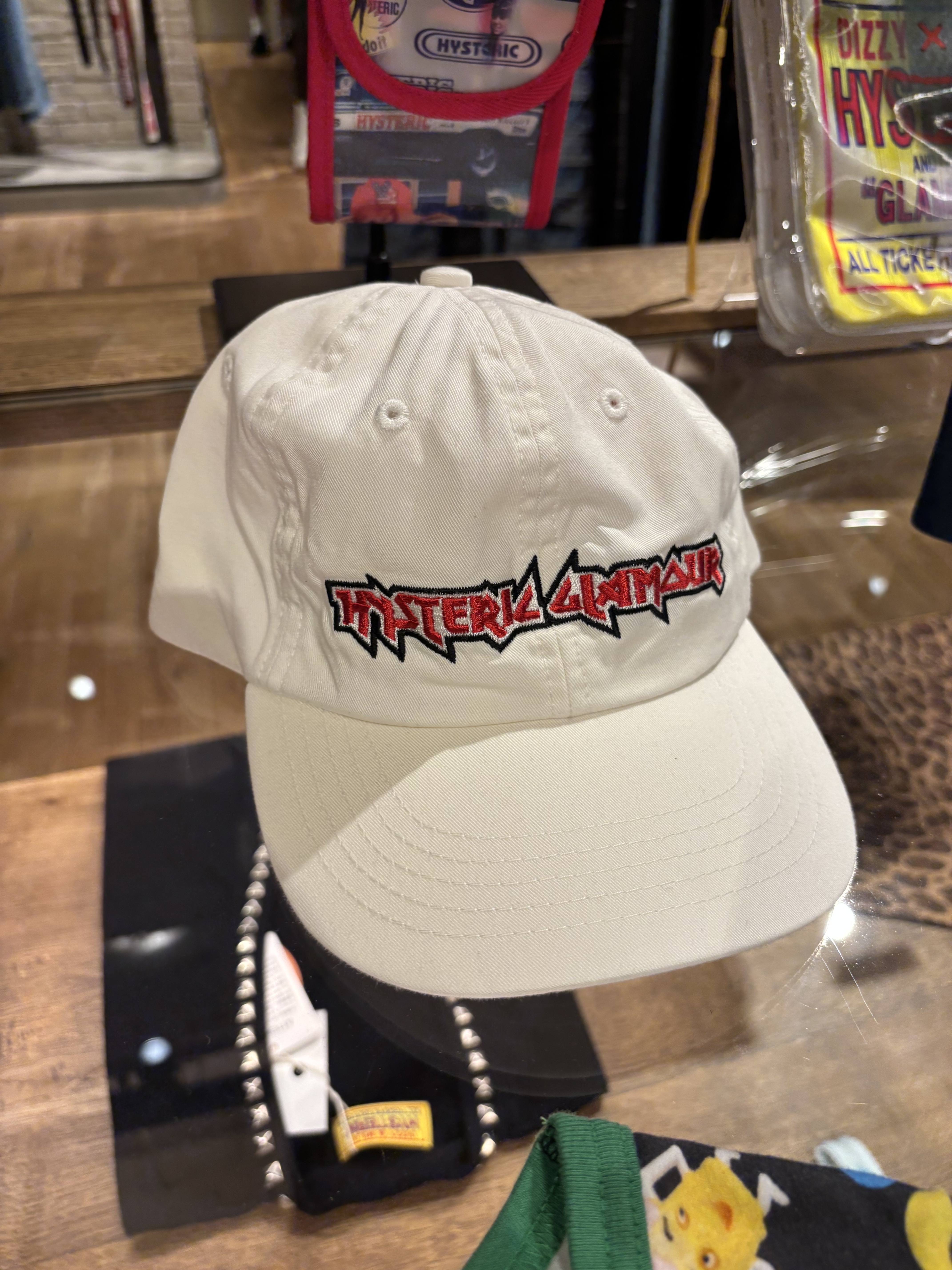 HYSTERIC GLAMOUR   - MAIDEN LOGO EMBROIDERED CAP