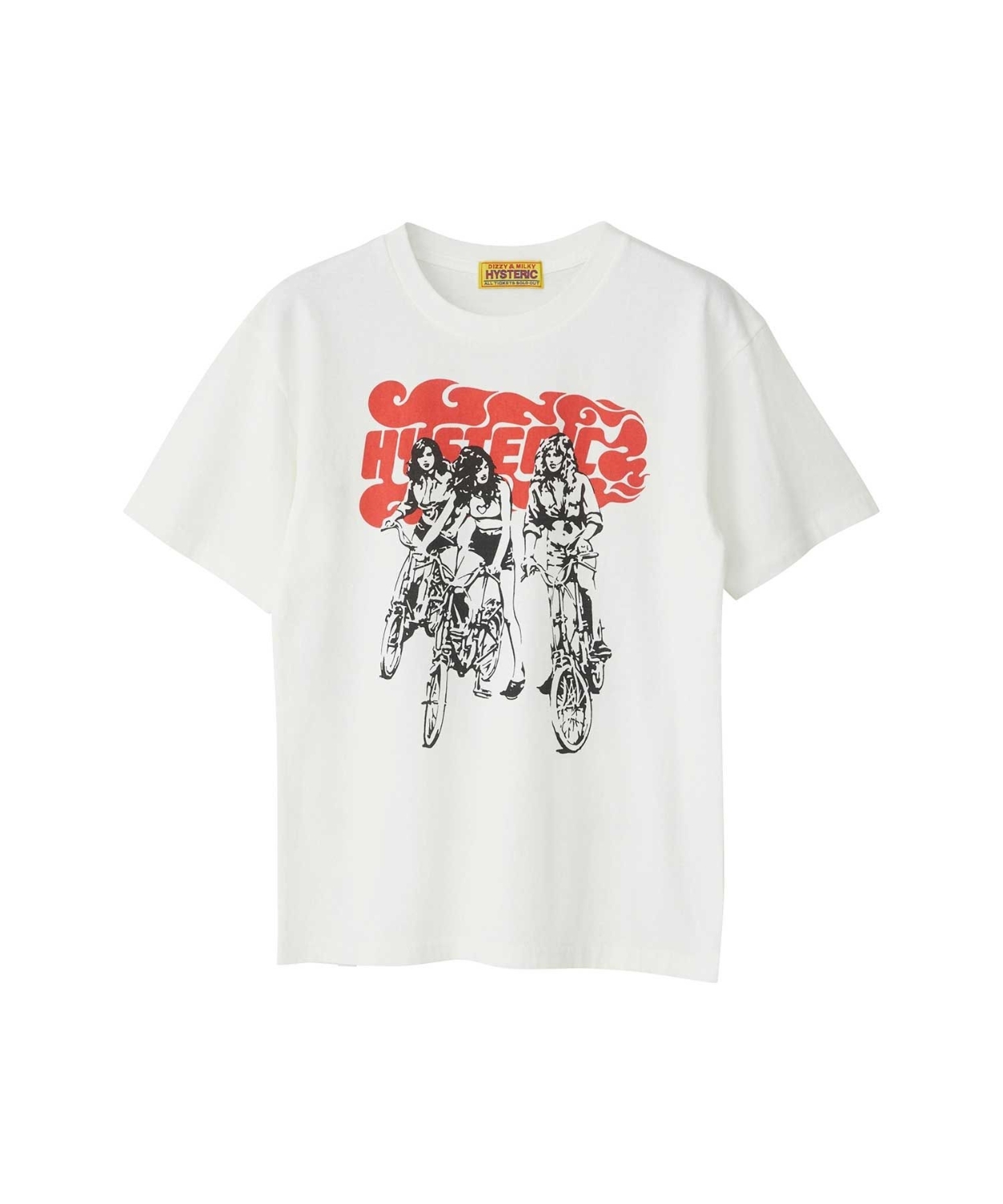 HYSTERIC GLAMOUR  - HIT THE ROAD Chibi T-shirt