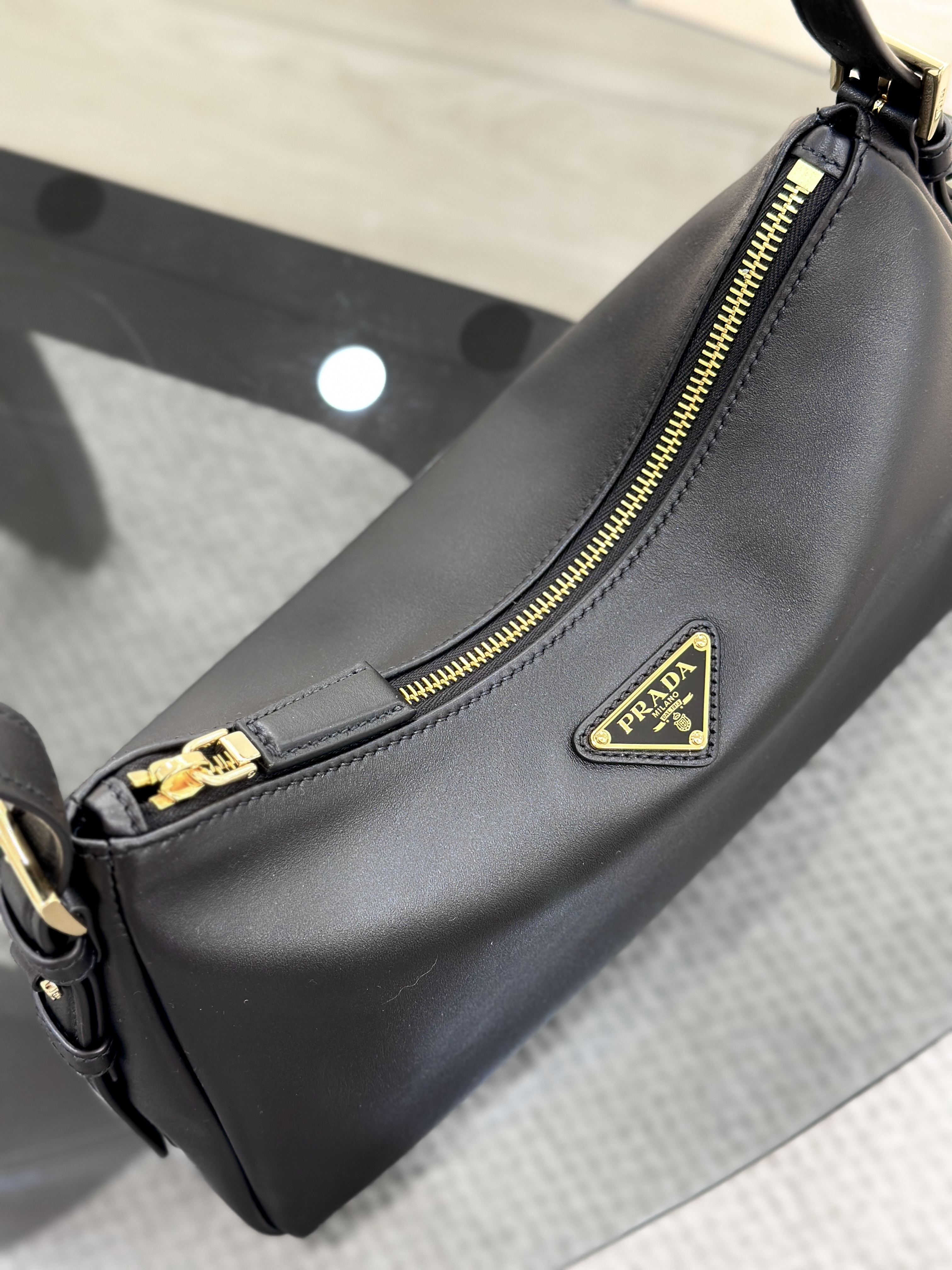 PRADA Aimée Medium Leather Shoulder Bag (aimee)