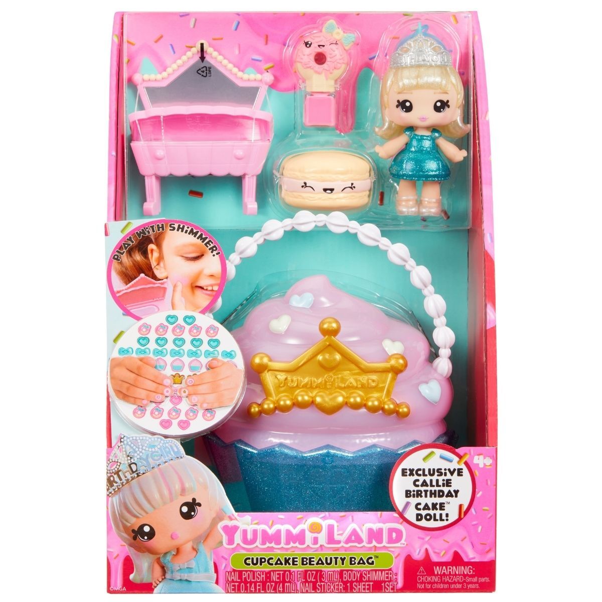 Yummis Callie Birthday Cake 蛋糕造型美妝小手袋套裝