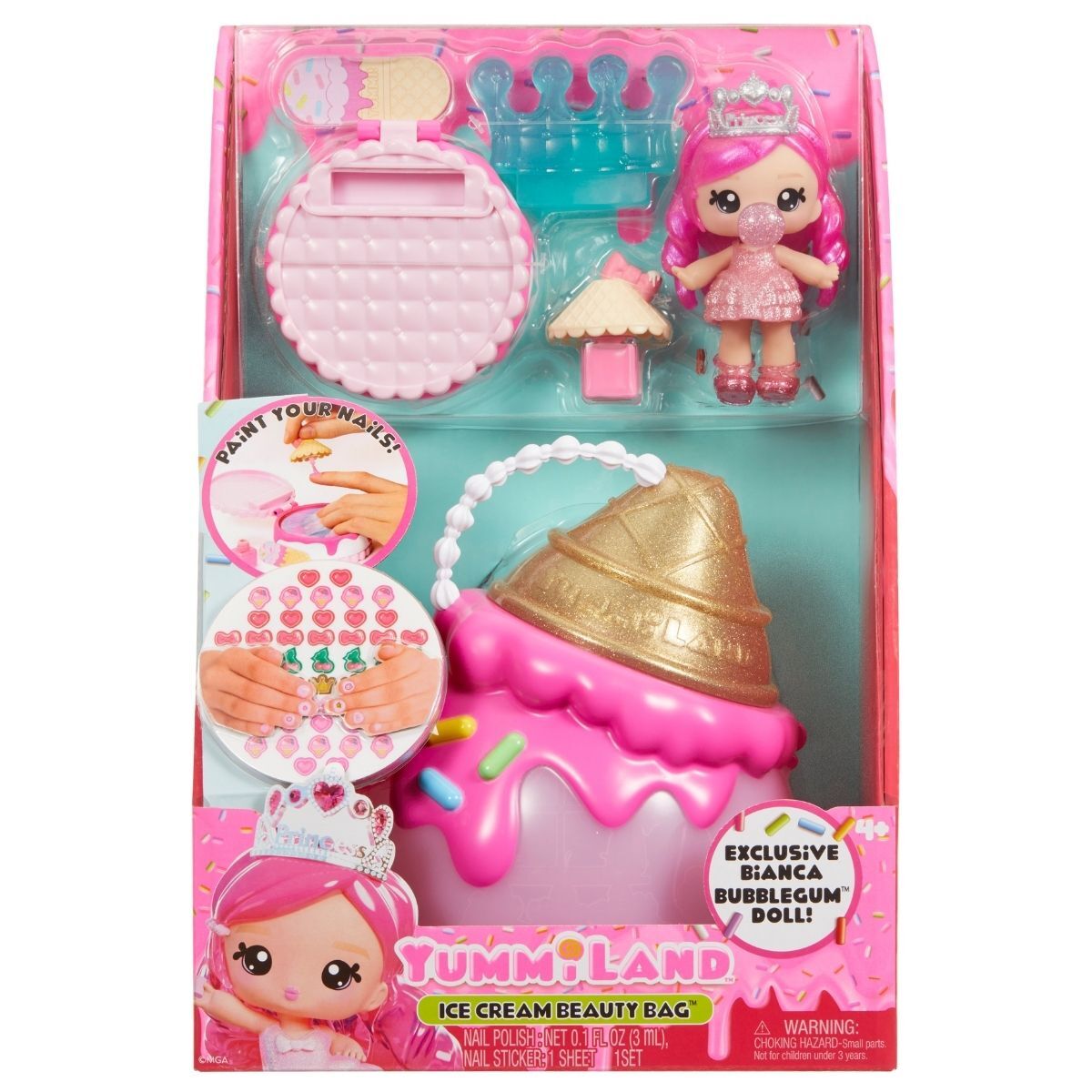 Yummis Bianca Bubblegum 雪糕造型美甲小手袋套裝