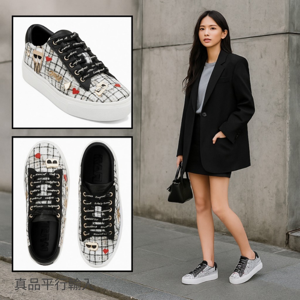 【預購】KARL LAGERFELD G070802 女裝休閒鞋