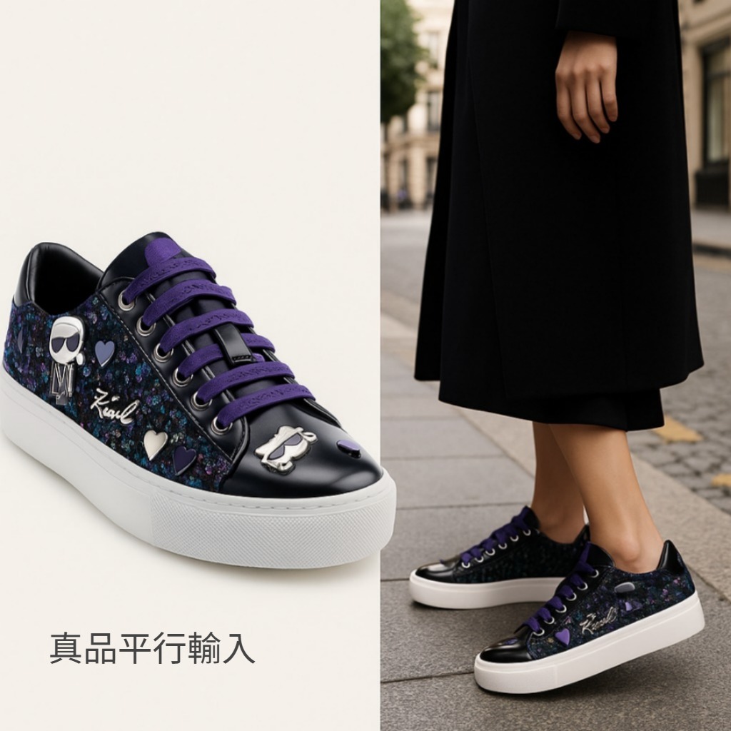 【預購】KARL LAGERFELD G070803 女裝休閒鞋