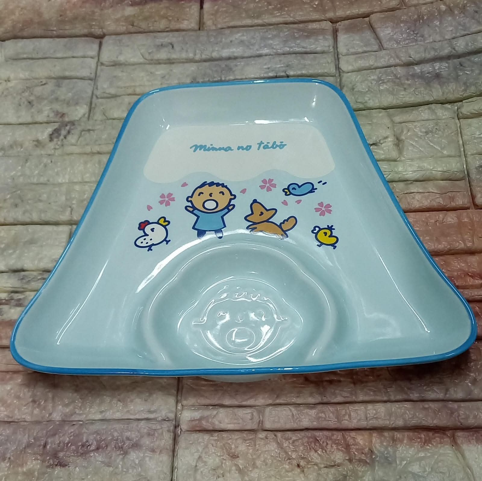 大口仔 陶瓷碟連醬料隔