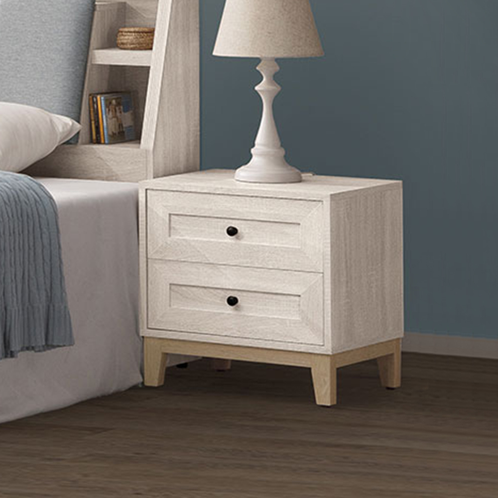 妮塔1.6尺床頭櫃/二抽收納櫃/置物櫃