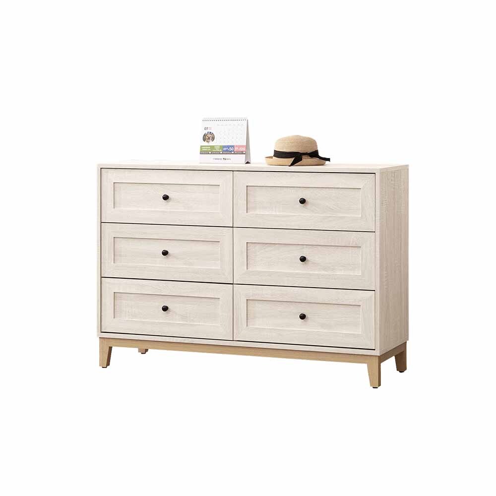 妮塔4尺六斗櫃/六抽收納櫃/置物櫃