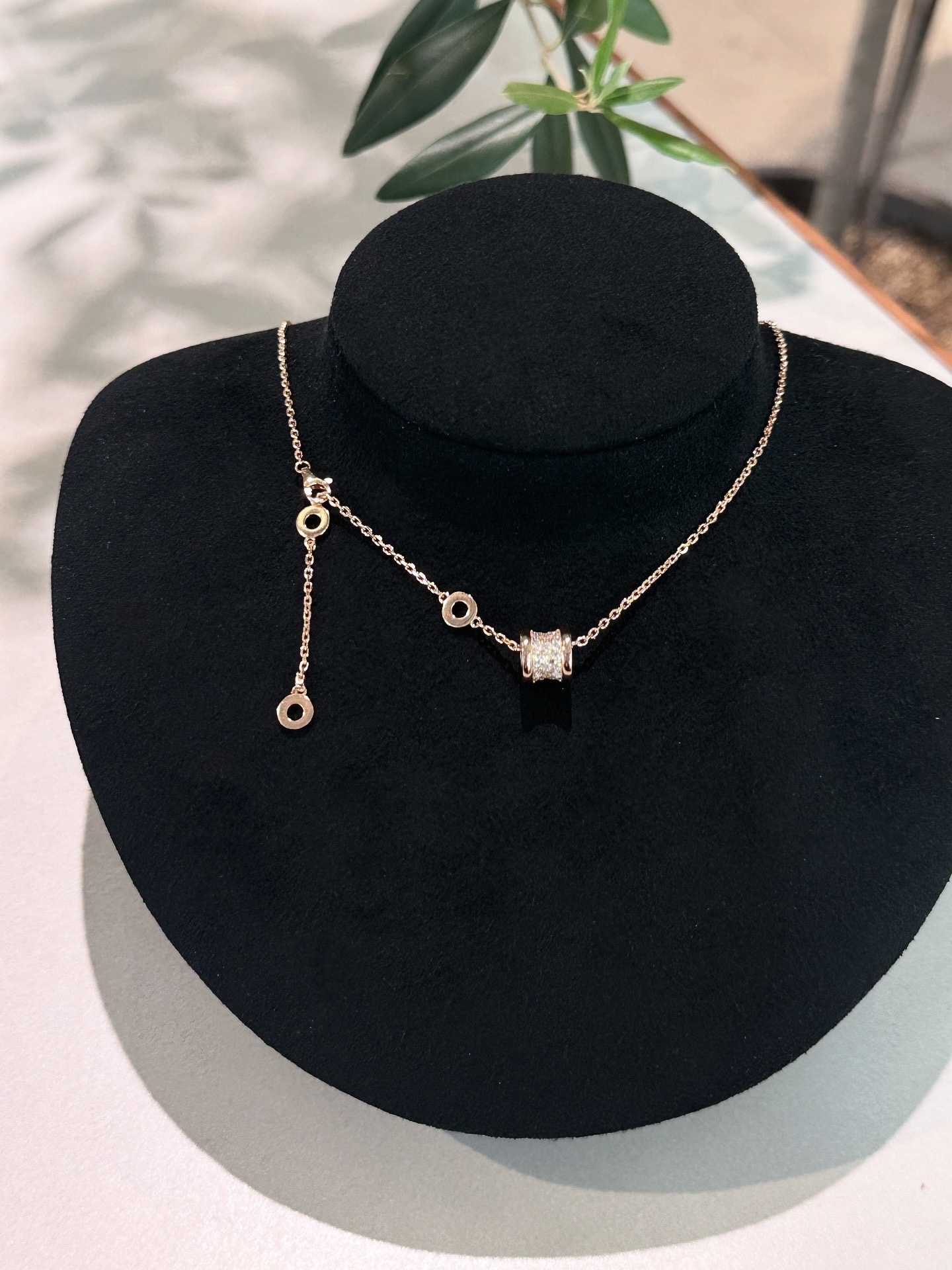 Luis moissanite diamond necklace