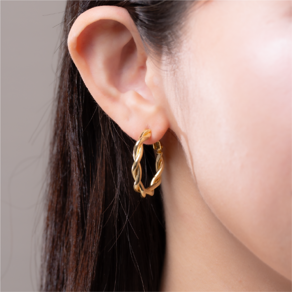 【AOI】細數著美麗日子-S925純銀耳環