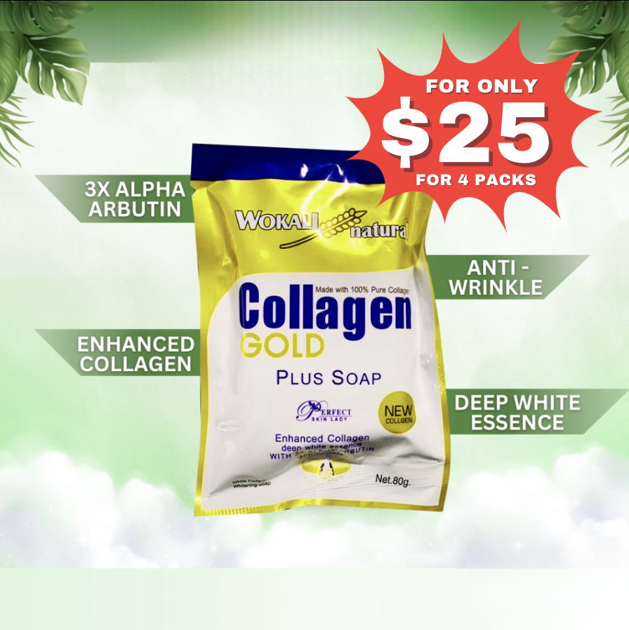Collagen Gold Plus Soap (4 packs)
