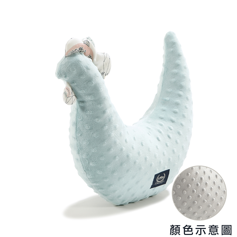 La Millou波蘭 黛安奶奶迷你雞｜豆豆護頸枕｜牛奶星空灰