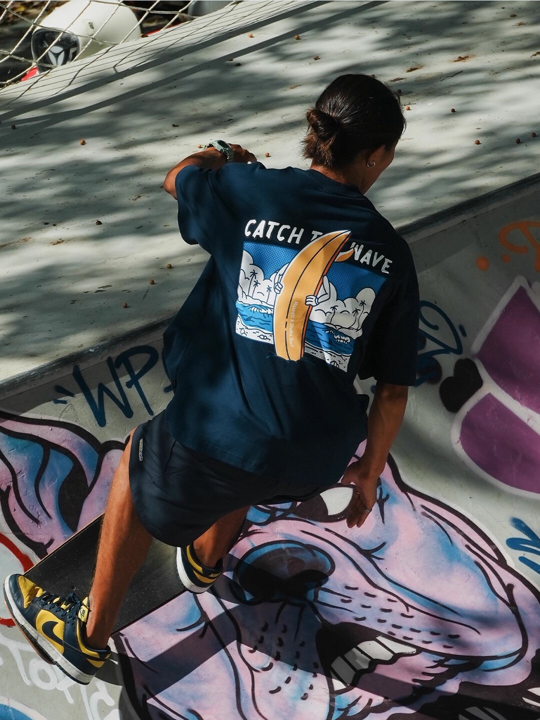 #預購 MASSULTI x SHAKA Sorona 涼感 防曬 撞色衝浪塗鴉 兩色