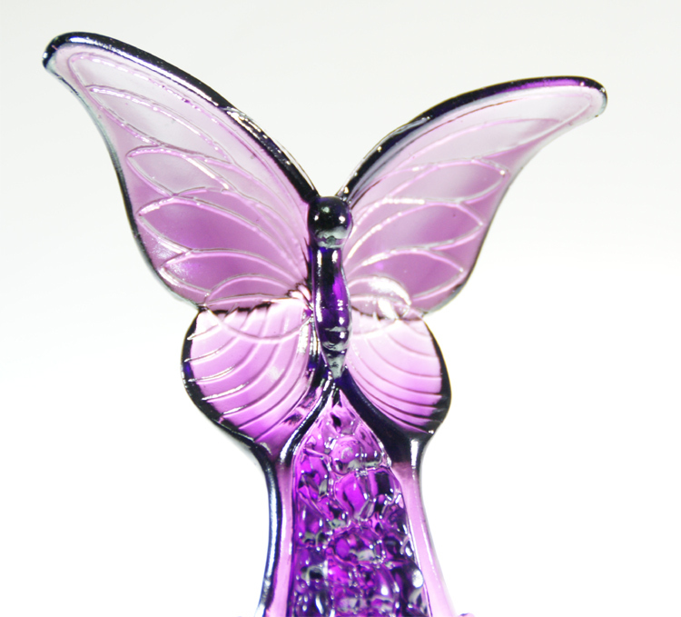 鹿港窯禮品館 水晶琉璃 獎牌 擺飾-悠然暢寄